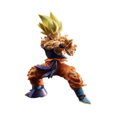 Imagem de Figura De Ação Son Goku Dragon Ball Z Com Danos De Batalha E Ondas De 