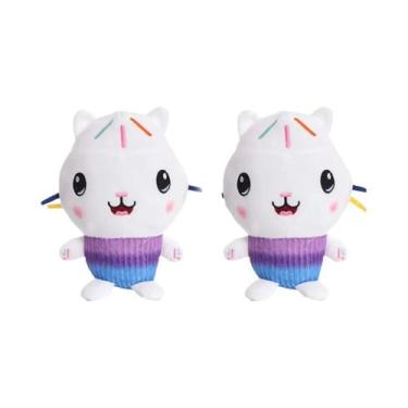 Imagem de Boneca De Pelúcia De Gato Sereia Para Crianças, Brinquedo De Desenho A