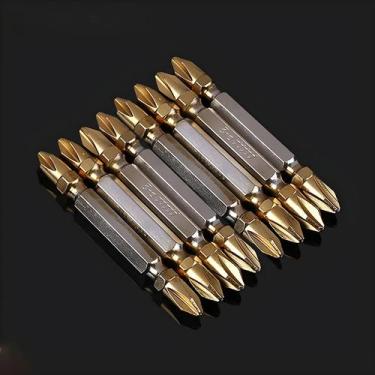 Imagem de Broca Magnética De Ponta Dupla PH2 Com Revestimento De Titânio 65mm - 