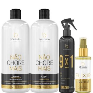 Imagem de Borabella Kit Não Chore 1L + Fluido 300ml + Elixir 60ml