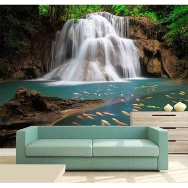 Imagem de Papel de Parede - Paisagens Cachoeira 3D 1M² na 022
