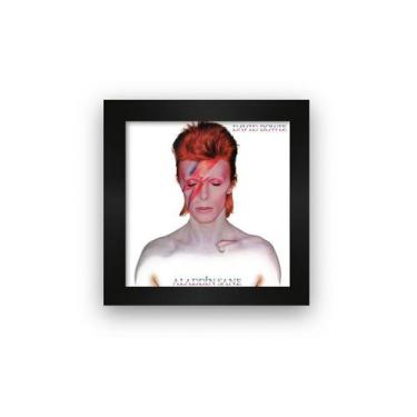 Imagem de Quadro azulejo com moldura David Bowie Alladin Sane - Starnerd