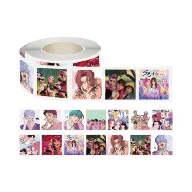 Imagem de Adesivos K-POP DEMON HUNTERS 50-74 Peças Para Telefone, Guitarra, Lapt