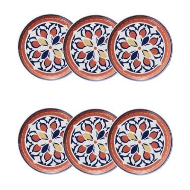Imagem de Jogo de 6 Pratos Sobremesa 20 Cm Oxford Flat Sevilha