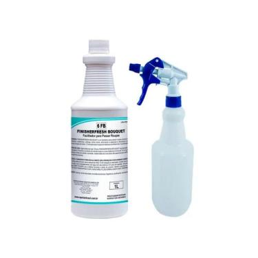 Imagem de Kit Odorizador Para Roupas Bouquet 1L e Pulverizador1 L - Spartan