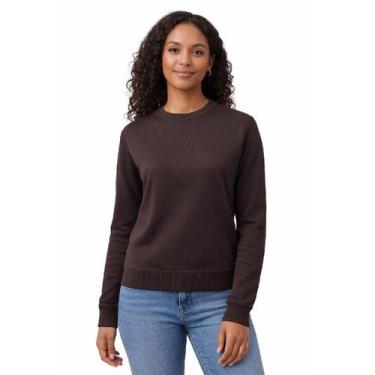 Imagem de Blusa Feminina Suéter Tricot Facinelli By Mooncity, Café 651236, G