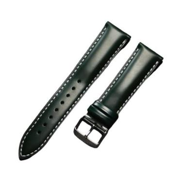 Imagem de Pulseira De Relógio Masculina Vintage Em Couro Genuíno 20mm 22mm Unive