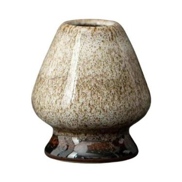 Imagem de Suporte De Cerâmica Para Batedor De Chá Matcha De Bambu (Chasen) - Ace