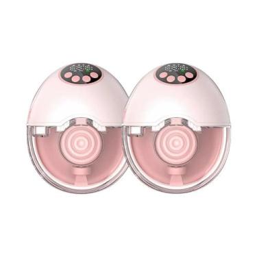 Imagem de Bomba De Leite Elétrica Sem Fio E Sem Mãos, Livre De BPA, Com Aquecime