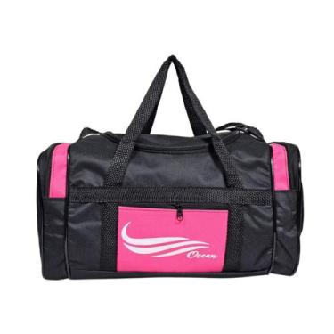 Imagem de Bolsa Viagem Academia Trabalho Pequena Mala Reforçada Alça Cor:Rosa - 