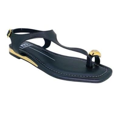 Imagem de Sandália Moleca Anel de Dedo 5559103 - Feminino-Feminino