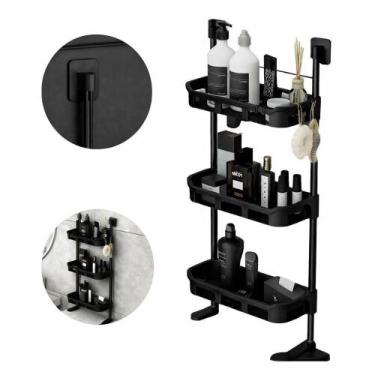 Imagem de Prateleira Banheiro Ventosa 3 Andares Porta Shampoo Organizador - Yeet