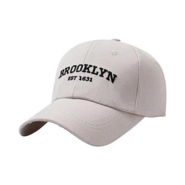 Imagem de Boné De Beisebol Unissex Com Letras Coreanas Bordadas, Estilo Hip Hop,