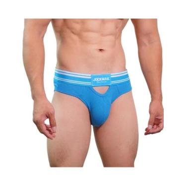 Imagem de Cuecas Masculinas Sexy De Algodão Com Design U Convexo, Confortáveis E