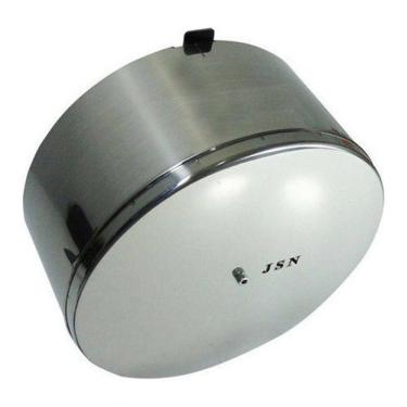 Imagem de Kit 6 Suportes para Rolo Higiênico Porta Rolão Inox em Aço Inoxidável 430 com Fechadura...