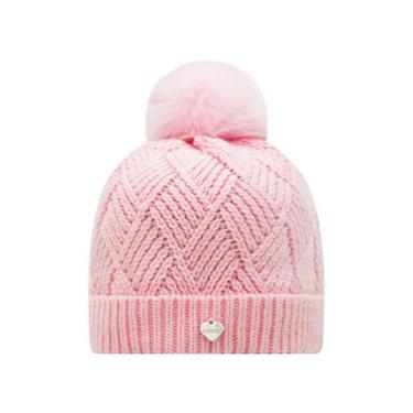Imagem de Gorro Rosa com PomPom Infanti, M, Rosa