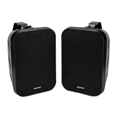 Imagem de Par Caixas Som Ambiente Amplificadas 60W SK-RP65D - SKYPIX