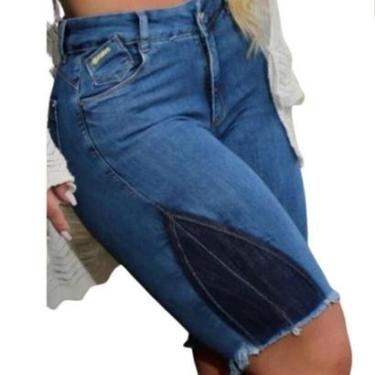 Imagem de Bermuda Jeans Feminino Darlook Maria Joao 8148-Feminino