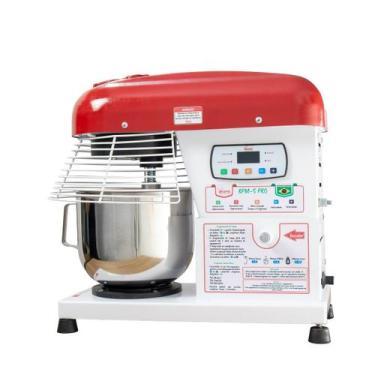 Imagem de Batedeira Planetária Profissional Maná 5 Litros Bivolt, Branco, Bivolt