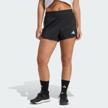 Imagem de Shorts Adidas Pacer High Feminino Preto, M