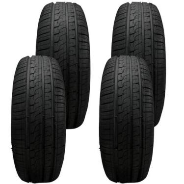 Imagem de Kit 4 Pneus Remold Para Carro Aro 13 175 70 R13 Longway