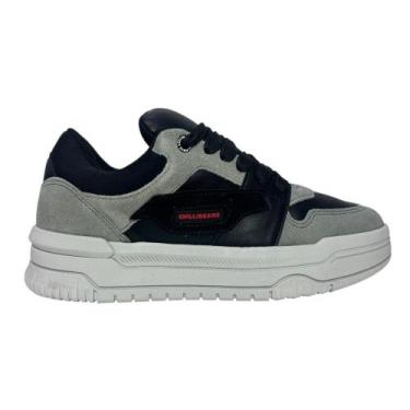 Imagem de Tênis Sneaker Chilli Beans Feminino Preto e Cinza, Preto, 40
