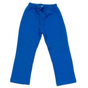 Imagem de Calça Infantil Hering Kids Moletom 5582rff07 , P, Azul