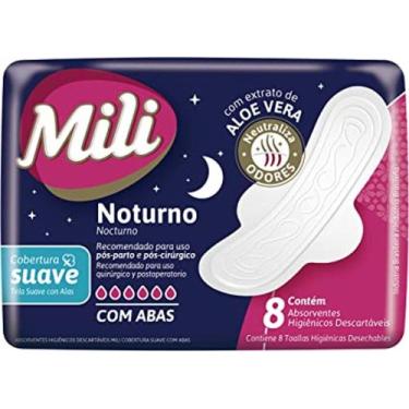 Imagem de Absorvente noturno - Mili