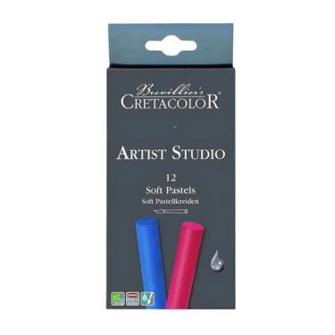 Imagem de Giz Pastel Seco Soft Artist Studio Cretacolor 12 Cores