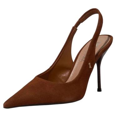 Imagem de Scarpin Feminino Slingback Salto Agulha Alto Santa Lolla