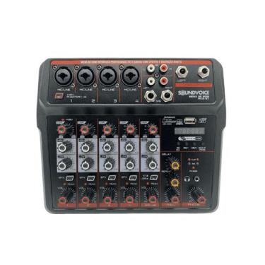 Imagem de Mesa de som compacta soundvoice mc6bt