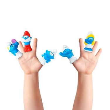 Imagem de Dedoches Little Figs Os Smurfs - Cardoso Toys