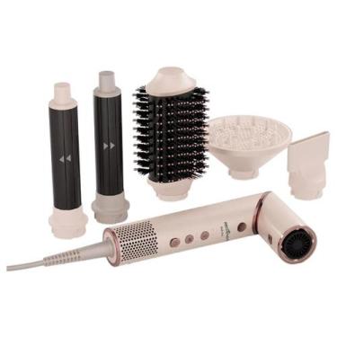 Imagem de Secador de Cabelo Britânia Silence Turbo e Tourmaline Íon Rosa e Rosé 
