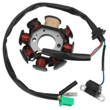Imagem de Gerador De Ignição Magneto Estator De 8 Polos E 8 Bobinas Para Motores