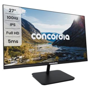 Imagem de Monitor Concórdia Empresarial E270 27", 100hz, Led Full HD, IPS, Hdmi, Vga e Vesa, SRGB 100%