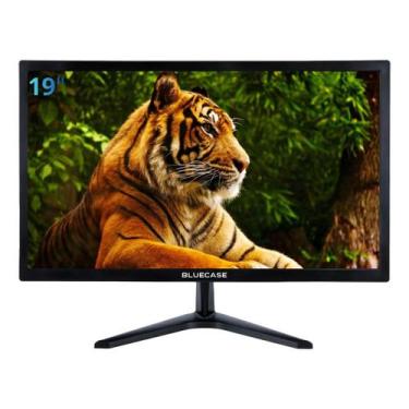 Imagem de Monitor led 19" bm19k4hvw bluecase 75hz hdmi vga widescreen preto