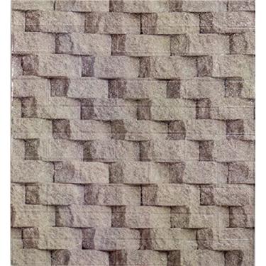 Imagem de WSWJDW Papel de parede 3D autoadesivo à prova d'água Fundo de TV Papel de parede da sala de estar Papel de parede de tijolo da decoração do quarto, ZY003,70cmx77cm