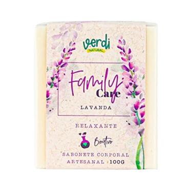 Imagem de Sabonete Vegano Artesanal Ingredientes Naturais Bioativo Relaxante Lavanda Artesanal Verdi Natural