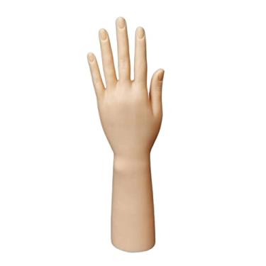 Imagem de Esquirla Manequim Mãos Suportes Expositores de Jóias de Plástico Suporte Suporte Suporte Suporte Anéis Suportes, Deixou