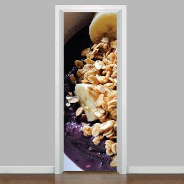 Imagem de Adesivo Para Porta Açai Com Banana