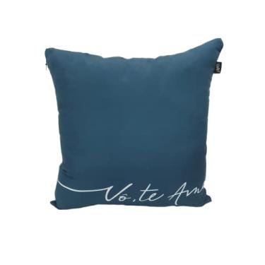 Imagem de Almofada 40x40 Decorativa Te Amo Vô Avô Vovô Presente Pai