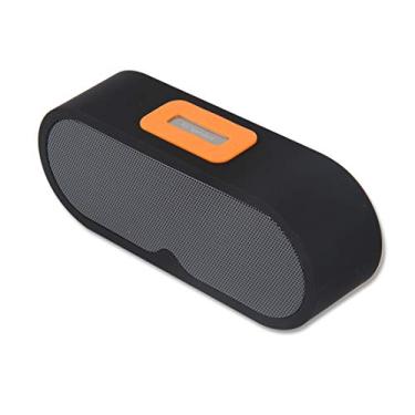 Imagem de Alto-falante Bluetooth Wireless Strong Bass Mini Portátil 2 Trompas Som Surround Estéreo, Preto