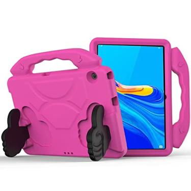Imagem de Acessórios para tablets Para Huawei Mediapad M6 10,8 polegadas EVA Crianças Falling Prova Protective Shell com suporte de polegar