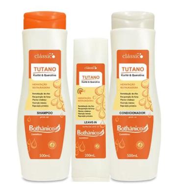 Imagem de Kit Tutano Bothânico Shampoo Condicionador 500ml E Leave In