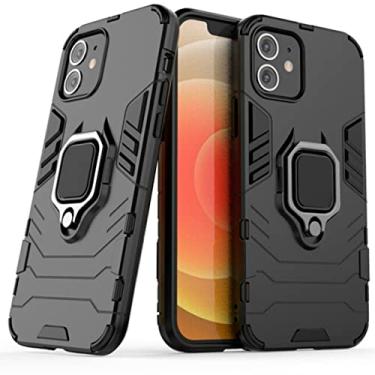 Imagem de Capa Capinha Case Compatível com iPhone 12 e 12 Pro - Protetora Resistente Durável Anti Impacto Queda Choque Armor Armadura Militar