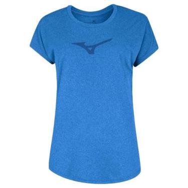 Imagem de Camiseta Mizuno Spark Big Feminina - Azul