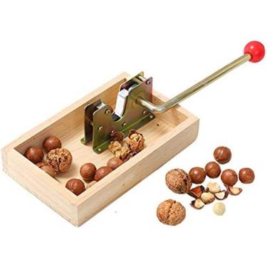 Imagem de Quebra-nozes Para Nozes Resistente Macadâmia Pecan Quebra-nozes Abridor De Casca Máquina De Descascar Com Alça Ferramentas De Cozinha Para Nozes Castanhas Nozes Avelãs Amêndoas,Collector88