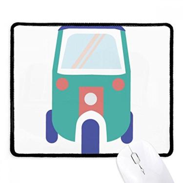 Imagem de Mouse pad com ilustração de trator de três rodas da Tailândia, tapete de borracha para jogos