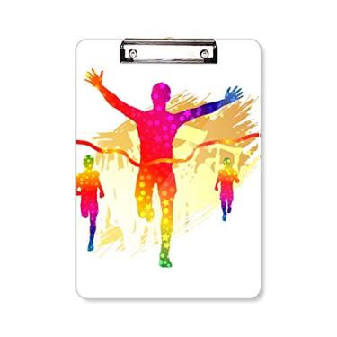 Imagem de Prancheta com estampa de goal de torcida para jogador de futebol A4