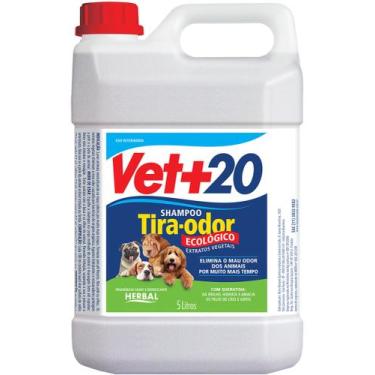 Imagem de Shampoo Tira Odor Herbal Vet+20 5L